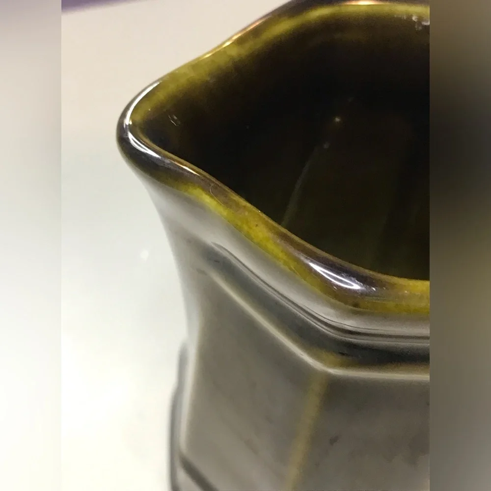 Vintage Pfaltzgraff Creamer Pitcher Green